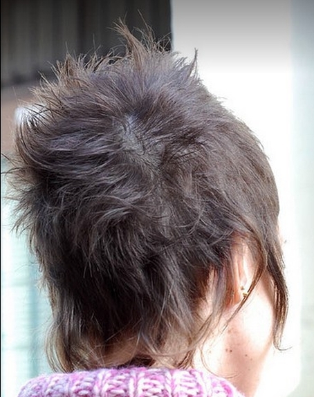 cieniowane fryzury krótkie uczesanie damskie zdjęcie numer 117A